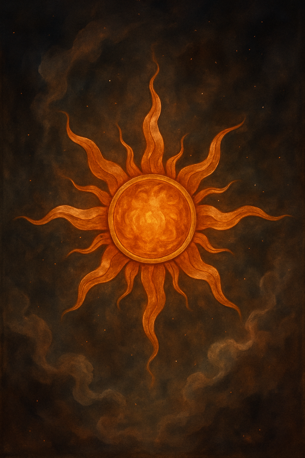 янтарное солнце