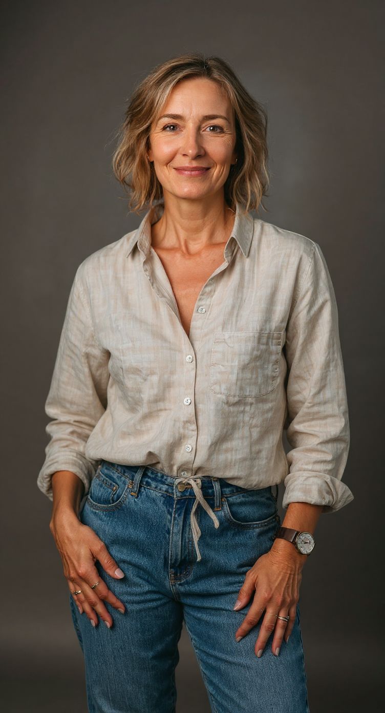 Женщина 40 лет, героиня блога