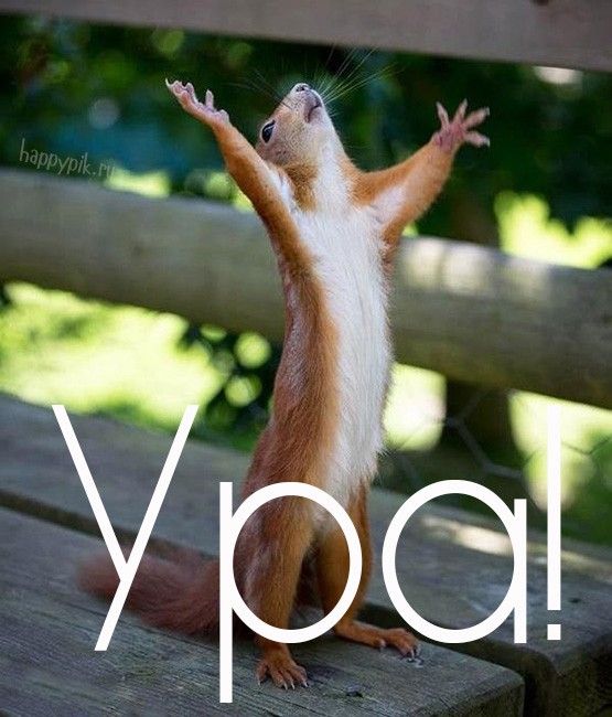 Картинки с надписью Ура! – скачать