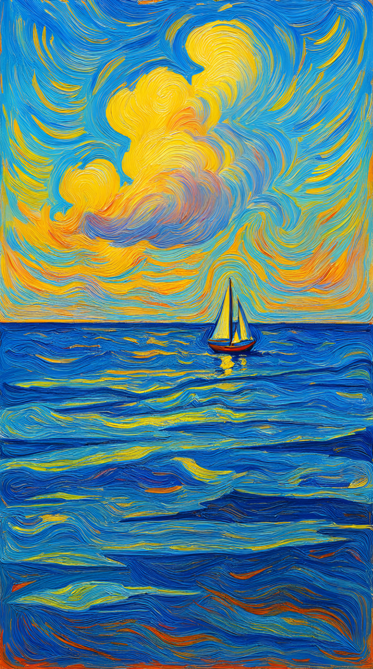 Обои на телефон▪️Impasto Art Wallpaper