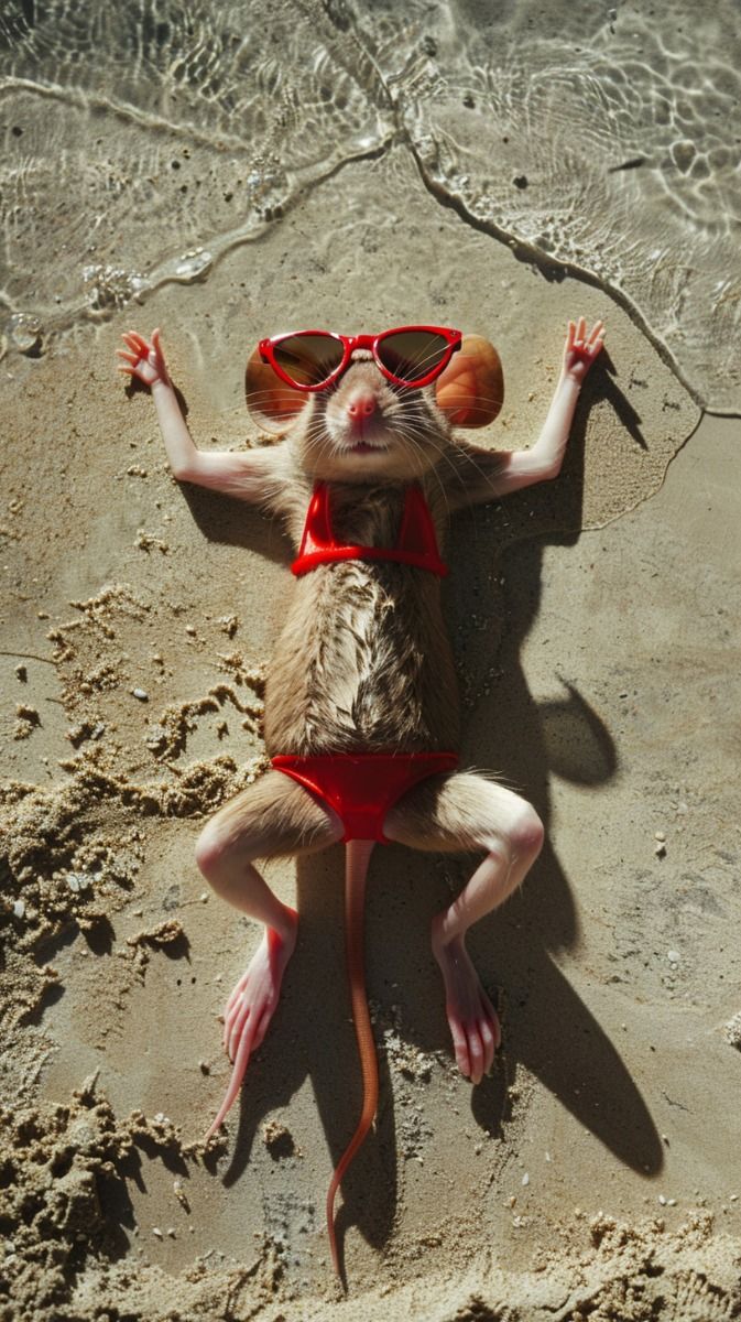 Антропоморфные животные | Животные | Animal | Animals | Арт | Постер | Обои