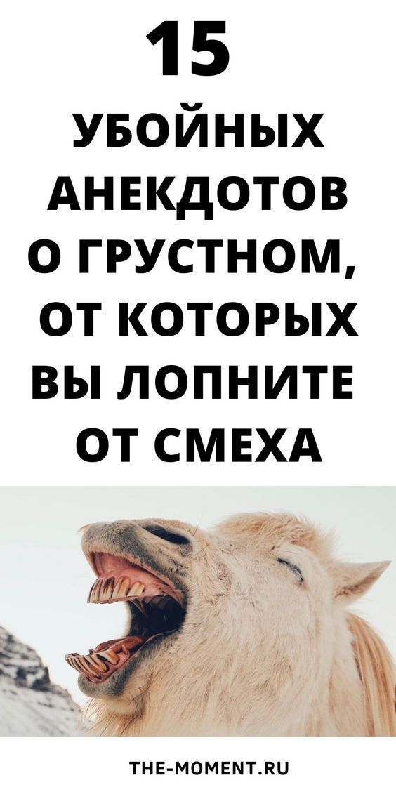 15 очень смешных новых анекдотов в картинках о грустном | 24vetok1