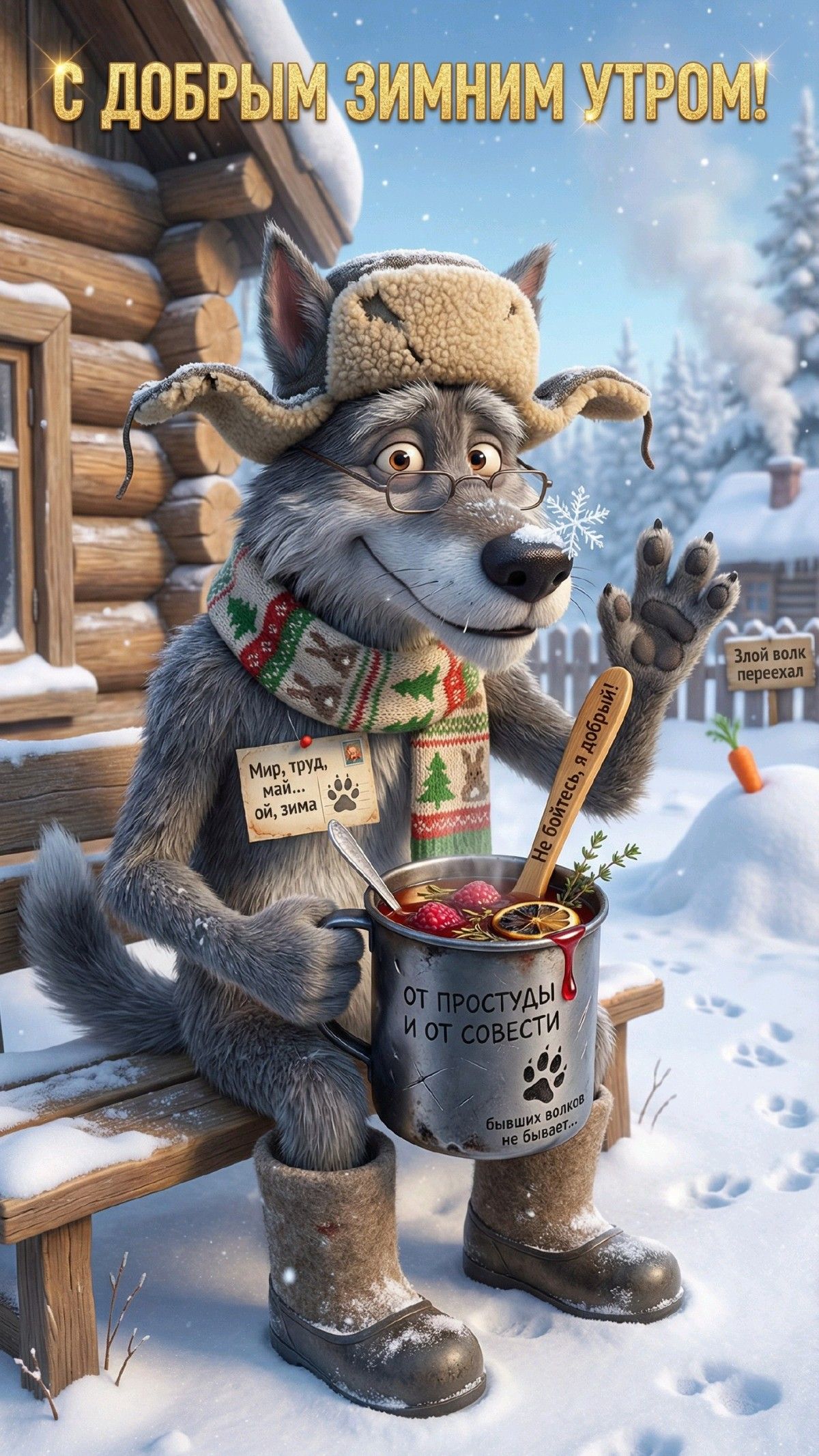 Добрый день зима ❄️ 🔥