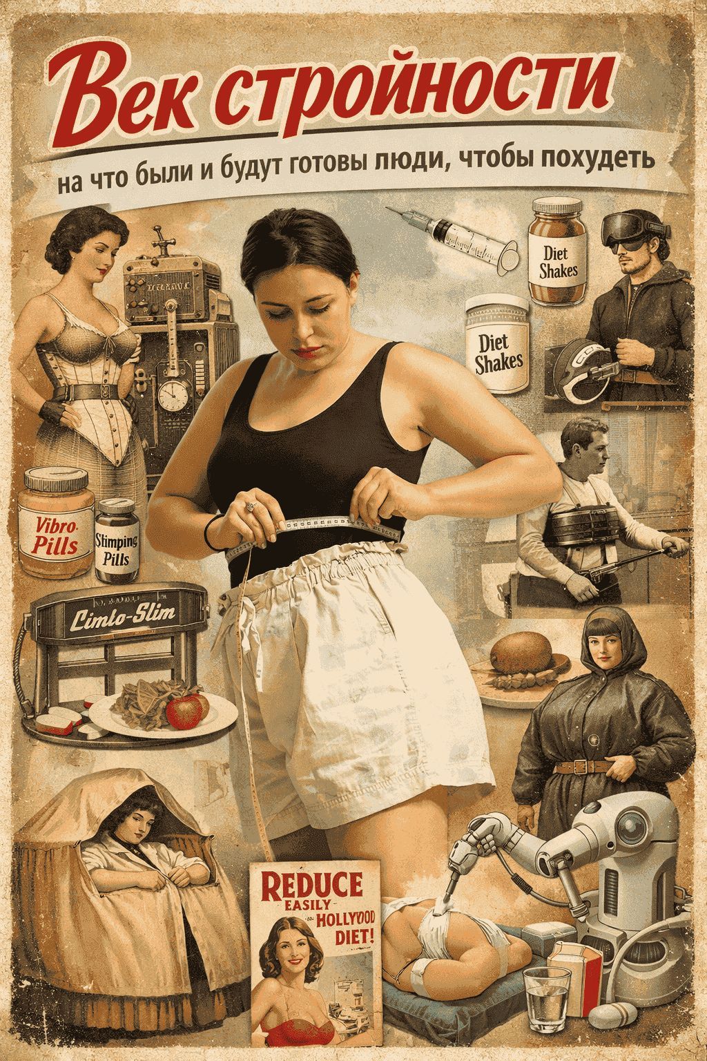 Век стройности: на что были и будут готовы люди, чтобы похудеть