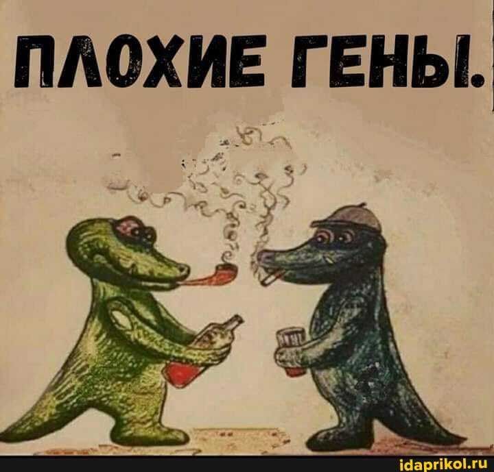 ПЛОХИЕ ГЕНЫ. – АйДаПрикол
