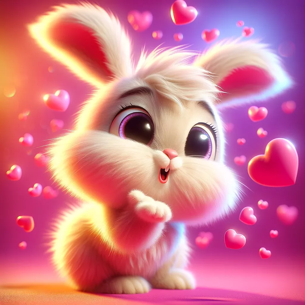 кролик,зайчик, с любовью