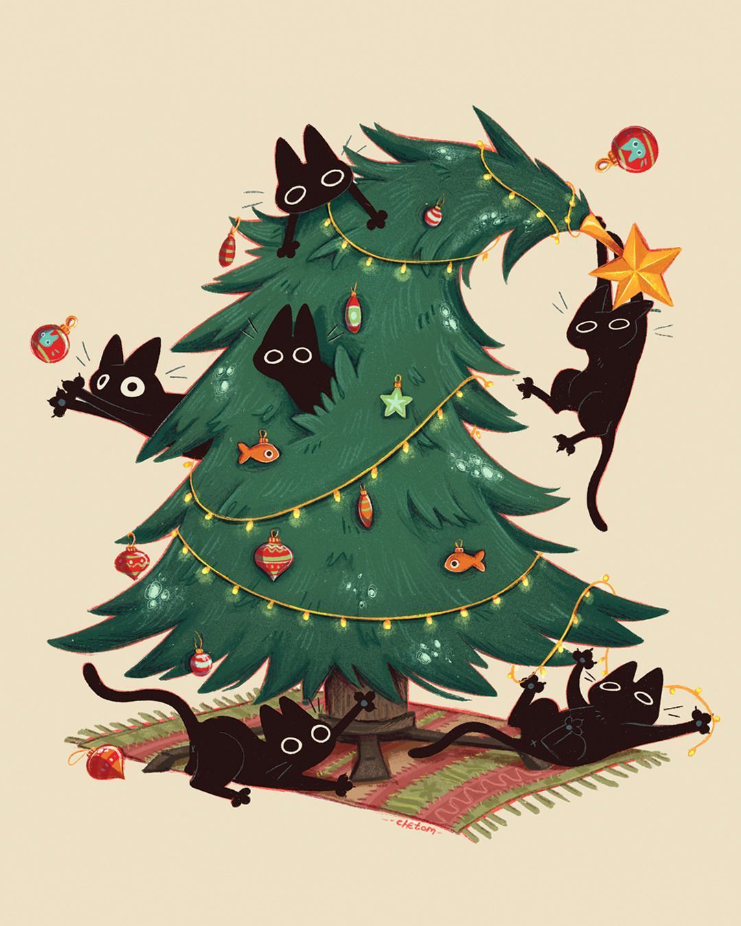 DIY Christmas Cat Tree Ideas for Your Furry Friend
